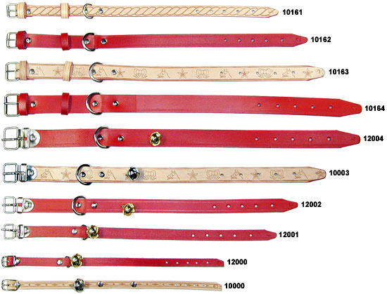 Collars with Rolling Buckle and Little Belt
