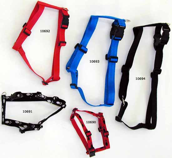 Nylon Harnesses, Simple and Painted