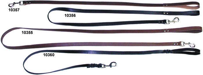 Smooth Simple Train Leashes and Braided Finish